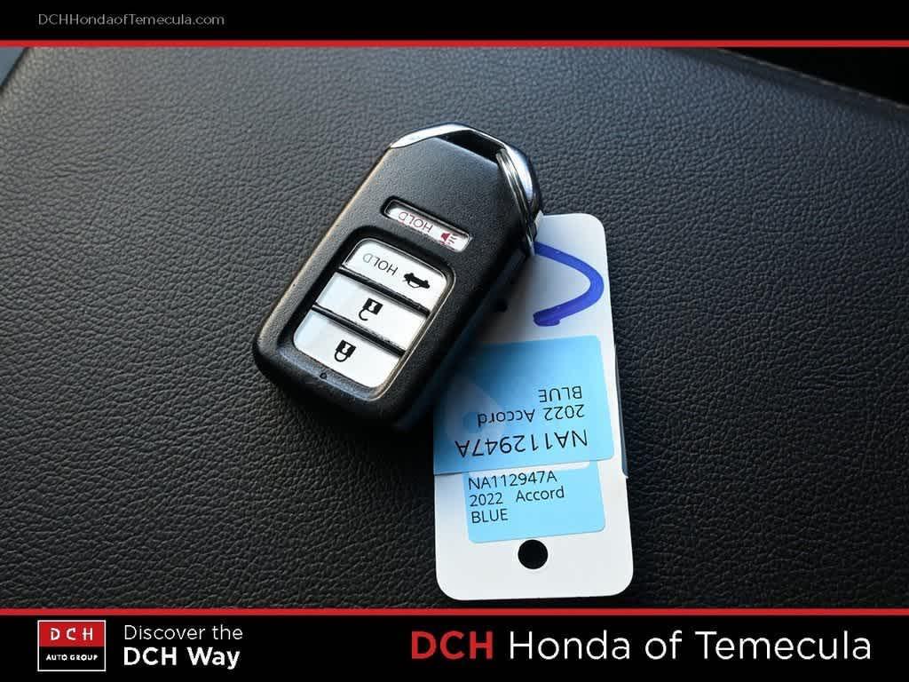 used 2022 Honda Accord car, priced at $22,724