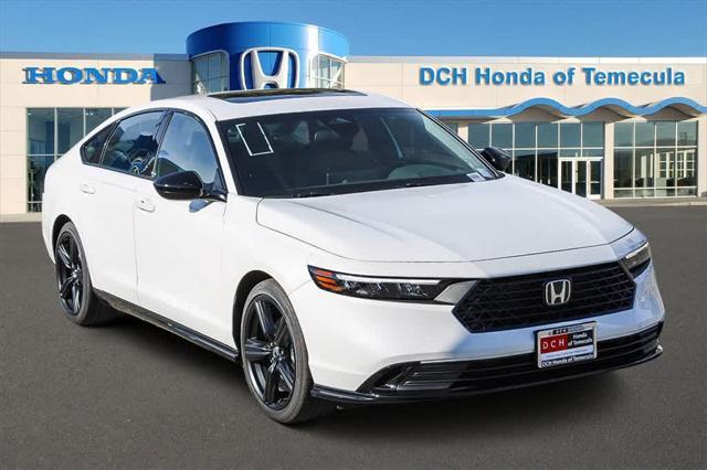 new 2024 Honda Accord Hybrid car, priced at $34,918