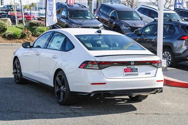 new 2024 Honda Accord Hybrid car, priced at $34,918