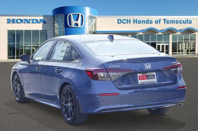 new 2025 Honda Civic car, priced at $27,855