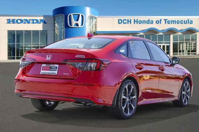 new 2025 Honda Civic Hybrid car, priced at $33,100