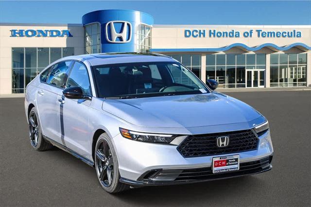 new 2024 Honda Accord Hybrid car, priced at $34,487