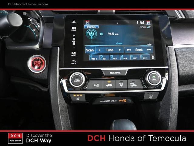 used 2018 Honda Civic car, priced at $17,028