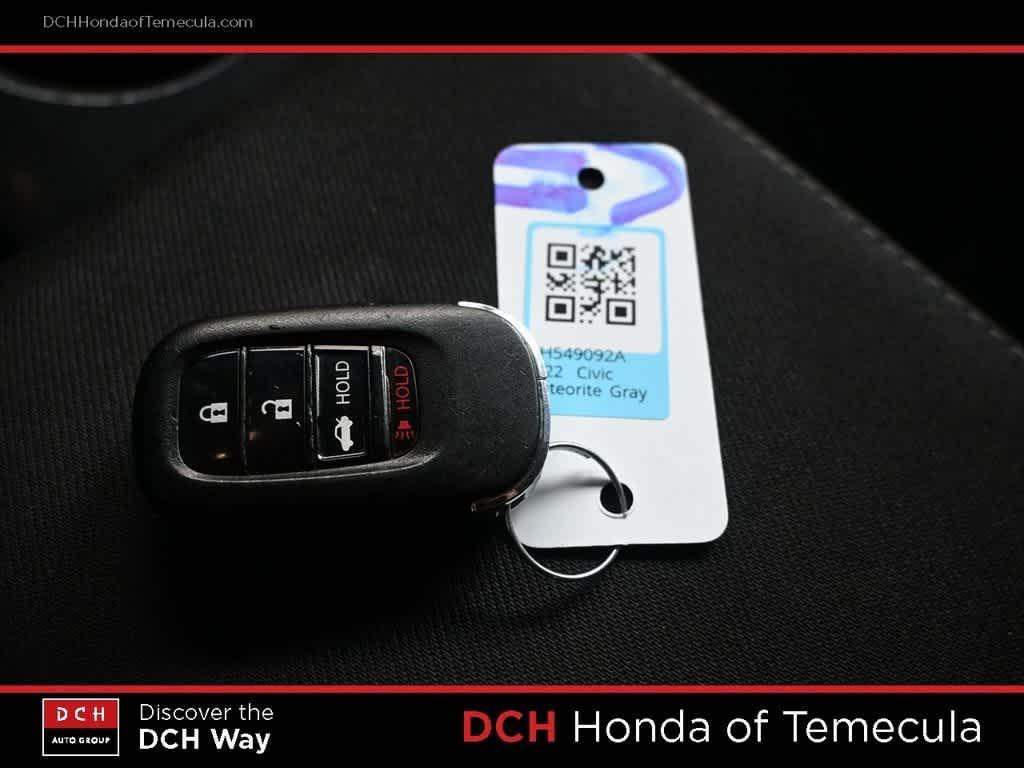 used 2022 Honda Civic car, priced at $20,198