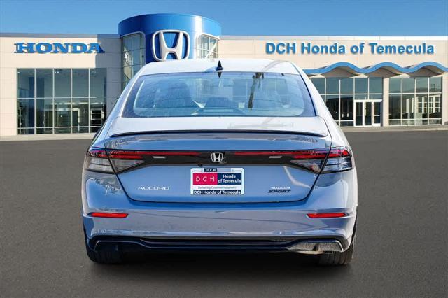 new 2024 Honda Accord Hybrid car, priced at $33,823