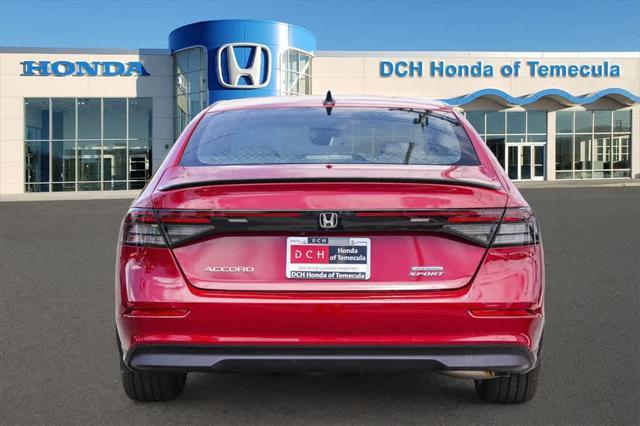 new 2024 Honda Accord Hybrid car, priced at $33,189