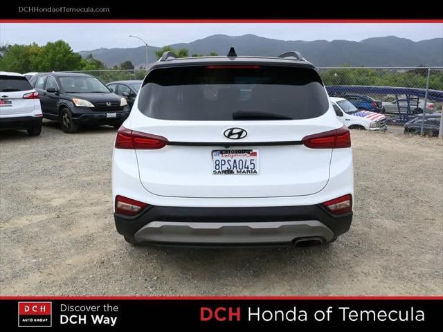 used 2020 Hyundai Santa Fe car, priced at $22,150