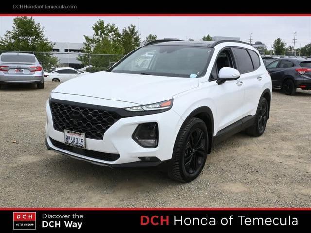 used 2020 Hyundai Santa Fe car, priced at $22,150