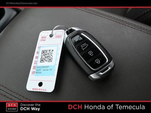 used 2020 Hyundai Santa Fe car, priced at $22,150
