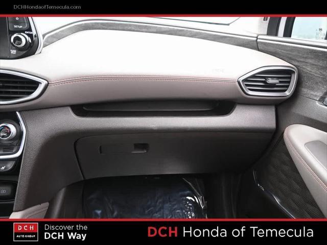 used 2020 Hyundai Santa Fe car, priced at $22,150