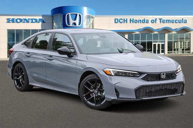 new 2025 Honda Civic Hybrid car, priced at $30,555