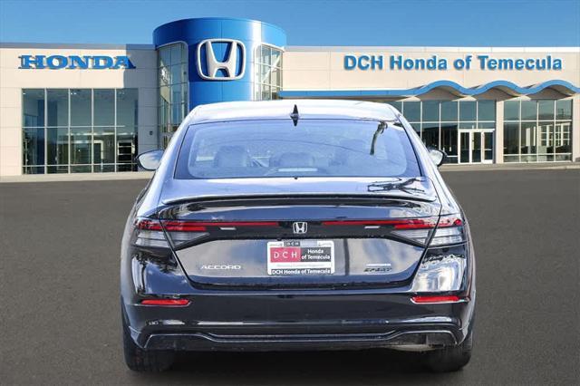 new 2024 Honda Accord Hybrid car, priced at $34,487