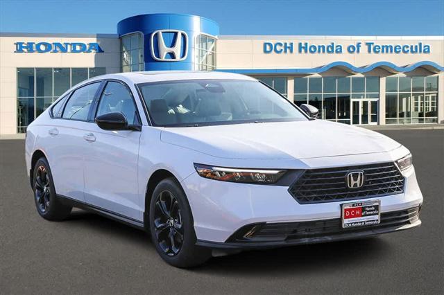 new 2025 Honda Accord car, priced at $32,110