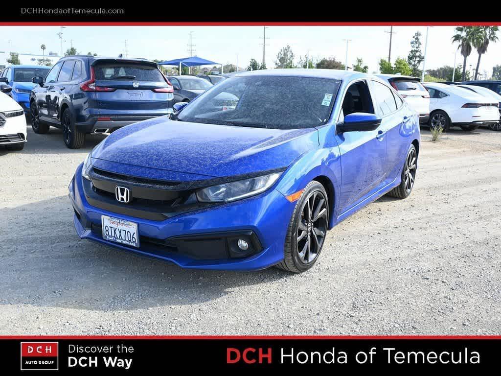 used 2020 Honda Civic car, priced at $20,296