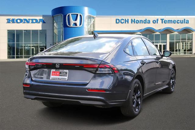 new 2025 Honda Accord car, priced at $31,710
