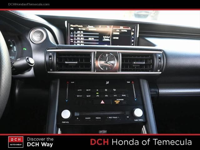 used 2018 Lexus IS 350 car, priced at $28,213