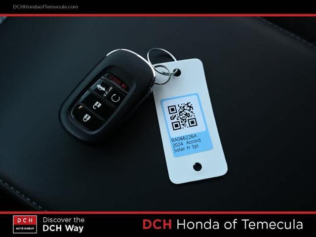 used 2024 Honda Accord Hybrid car, priced at $33,043
