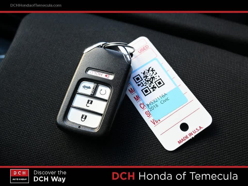 used 2018 Honda Civic car, priced at $15,177