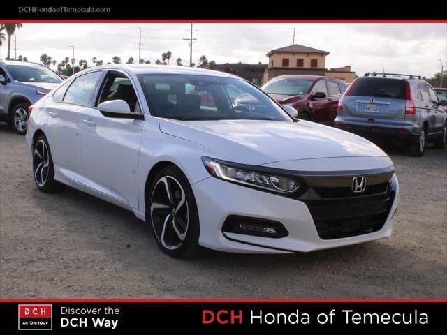 used 2018 Honda Accord car, priced at $19,010