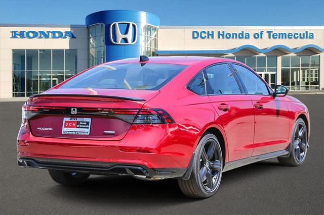 new 2025 Honda Accord Hybrid car, priced at $36,980