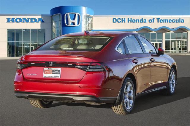 new 2024 Honda Accord car, priced at $28,517