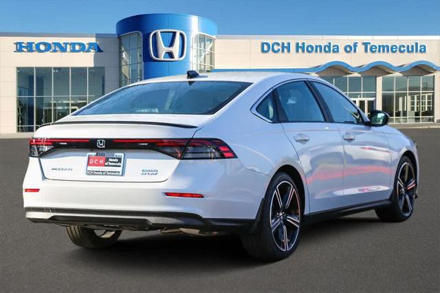 new 2025 Honda Accord Hybrid car, priced at $35,205