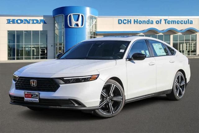 new 2025 Honda Accord Hybrid car, priced at $35,205