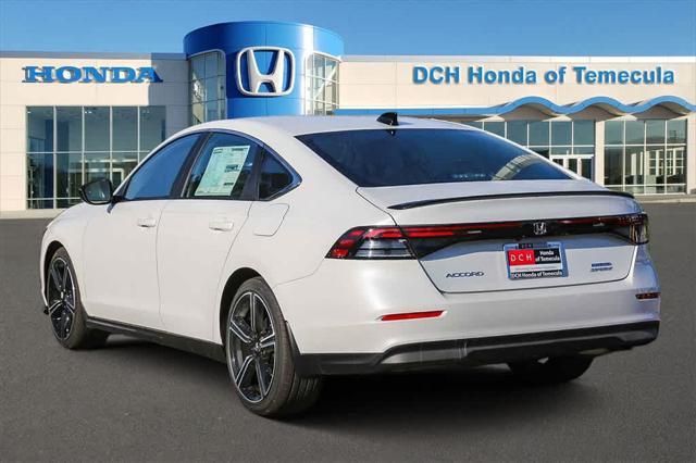 new 2025 Honda Accord Hybrid car, priced at $35,205