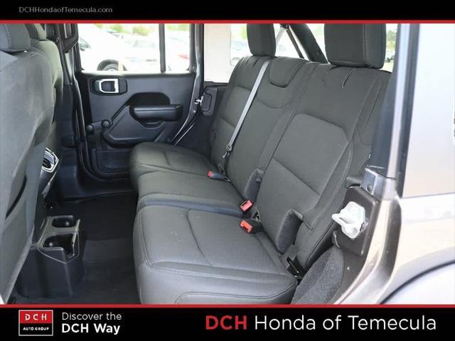 used 2022 Jeep Wrangler Unlimited car, priced at $33,483