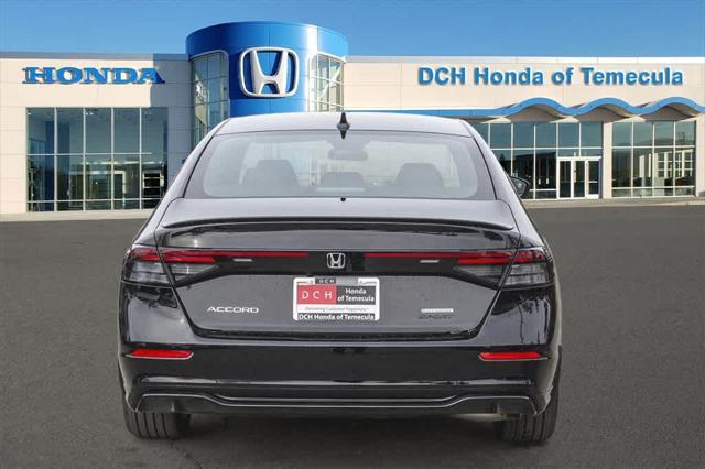 new 2025 Honda Accord Hybrid car, priced at $36,470