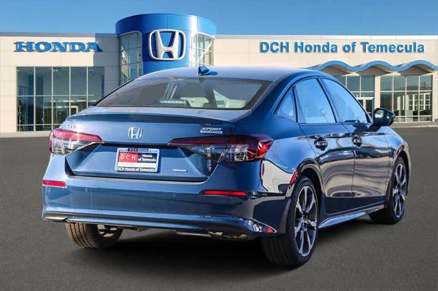 new 2025 Honda Civic Hybrid car, priced at $33,555