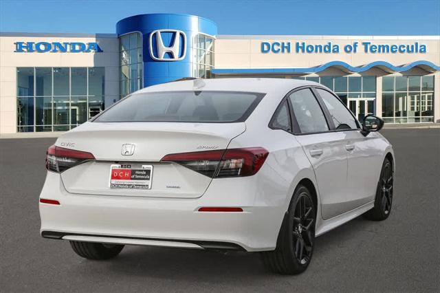 new 2025 Honda Civic Hybrid car, priced at $30,555