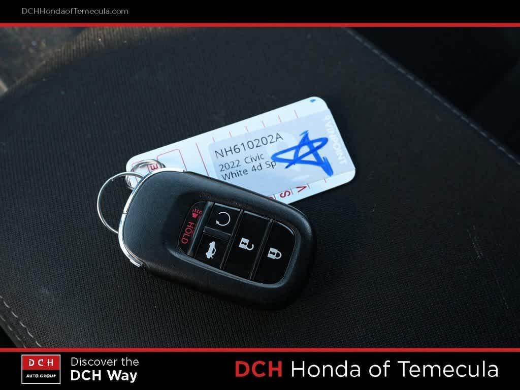 used 2022 Honda Civic car, priced at $21,819