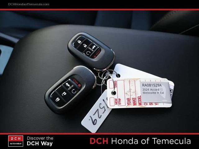 used 2024 Honda Accord Hybrid car, priced at $36,505