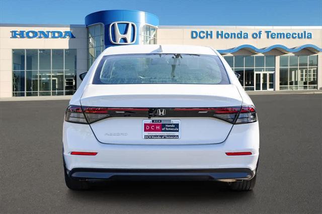 new 2024 Honda Accord car, priced at $28,517