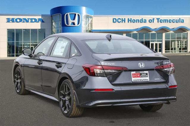 new 2025 Honda Civic car, priced at $29,845