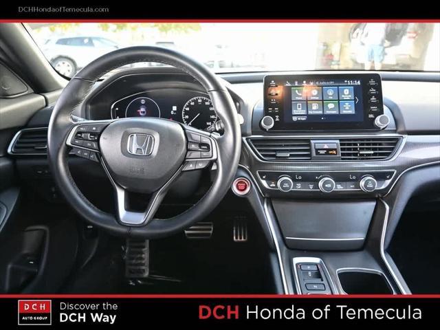 used 2022 Honda Accord car, priced at $28,484