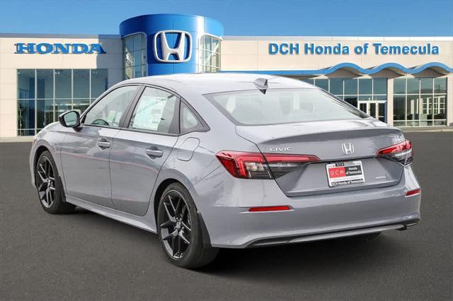 new 2025 Honda Civic Hybrid car, priced at $30,555