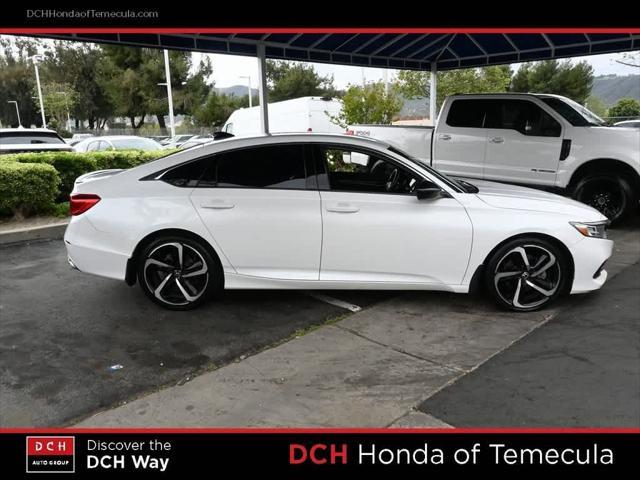 used 2021 Honda Accord car, priced at $20,745