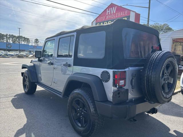 used 2016 Jeep Wrangler Unlimited car, priced at $14,995