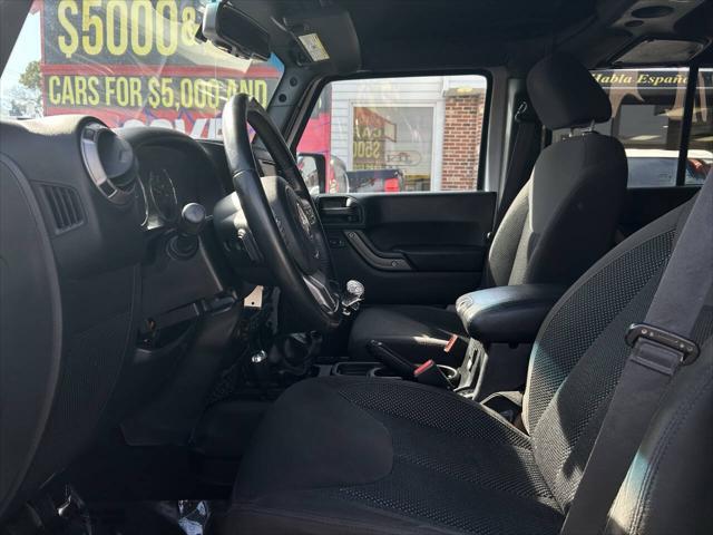 used 2016 Jeep Wrangler Unlimited car, priced at $14,995
