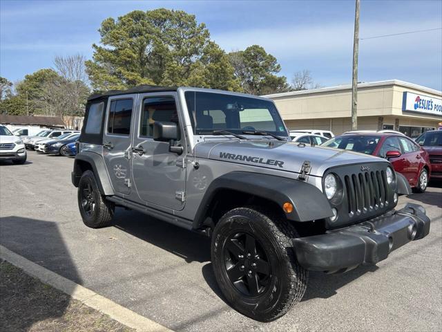 used 2016 Jeep Wrangler Unlimited car, priced at $14,995