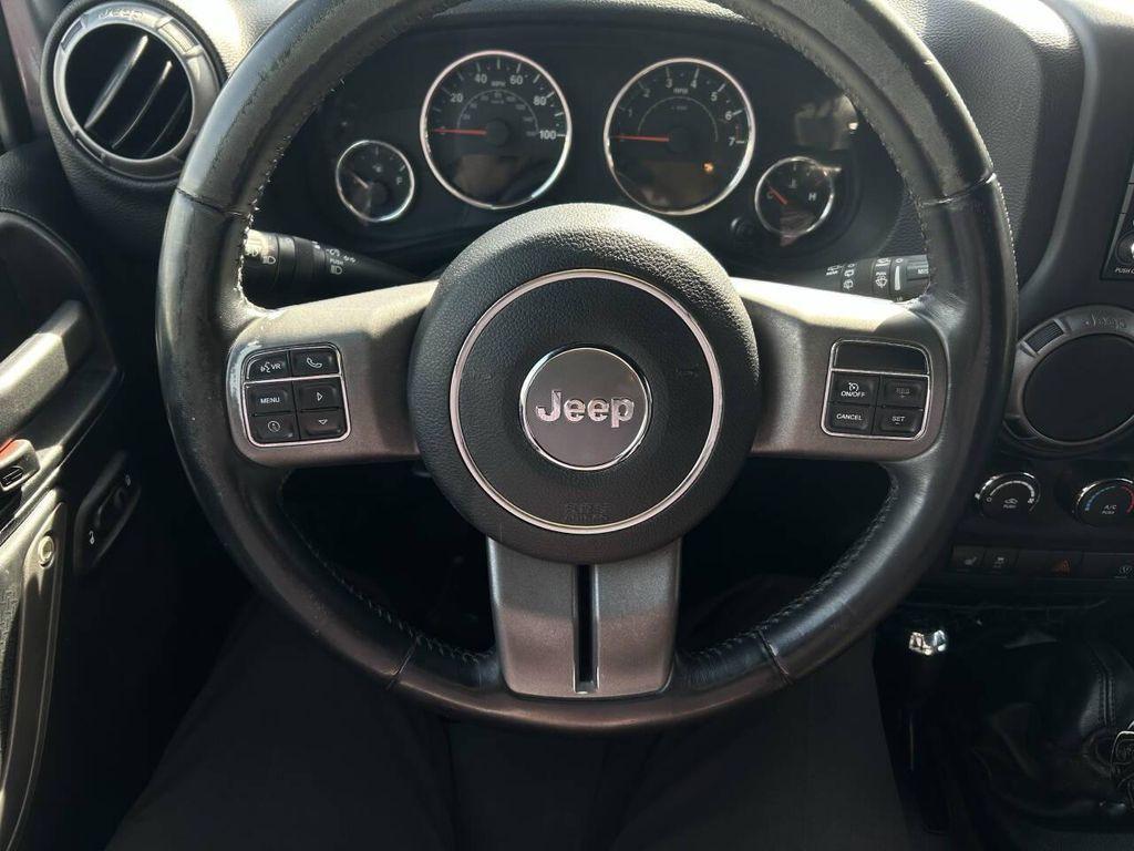 used 2016 Jeep Wrangler Unlimited car, priced at $12,555