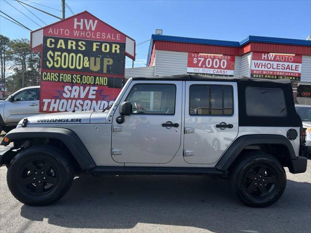 used 2016 Jeep Wrangler Unlimited car, priced at $14,995