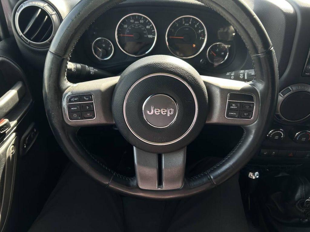 used 2016 Jeep Wrangler Unlimited car, priced at $12,555
