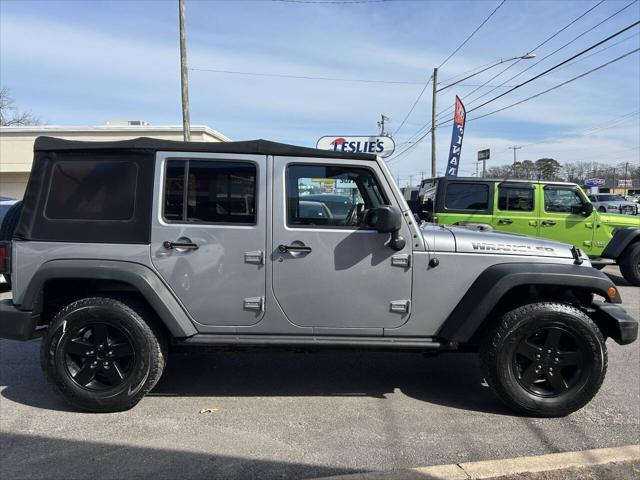 used 2016 Jeep Wrangler Unlimited car, priced at $14,995