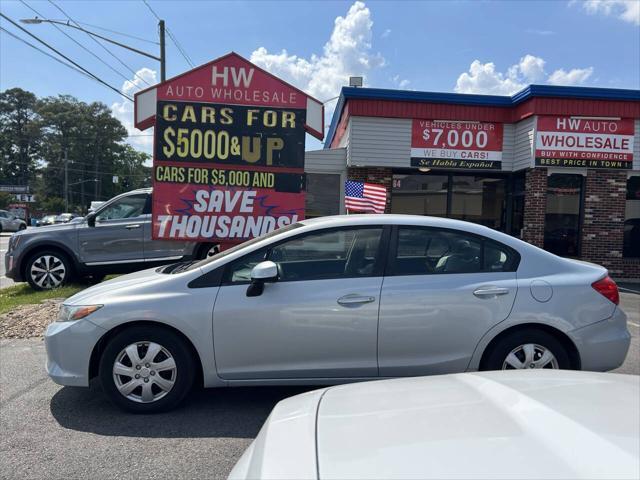 used 2012 Honda Civic car, priced at $8,995