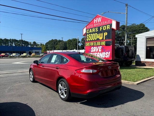 used 2017 Ford Fusion car, priced at $10,995