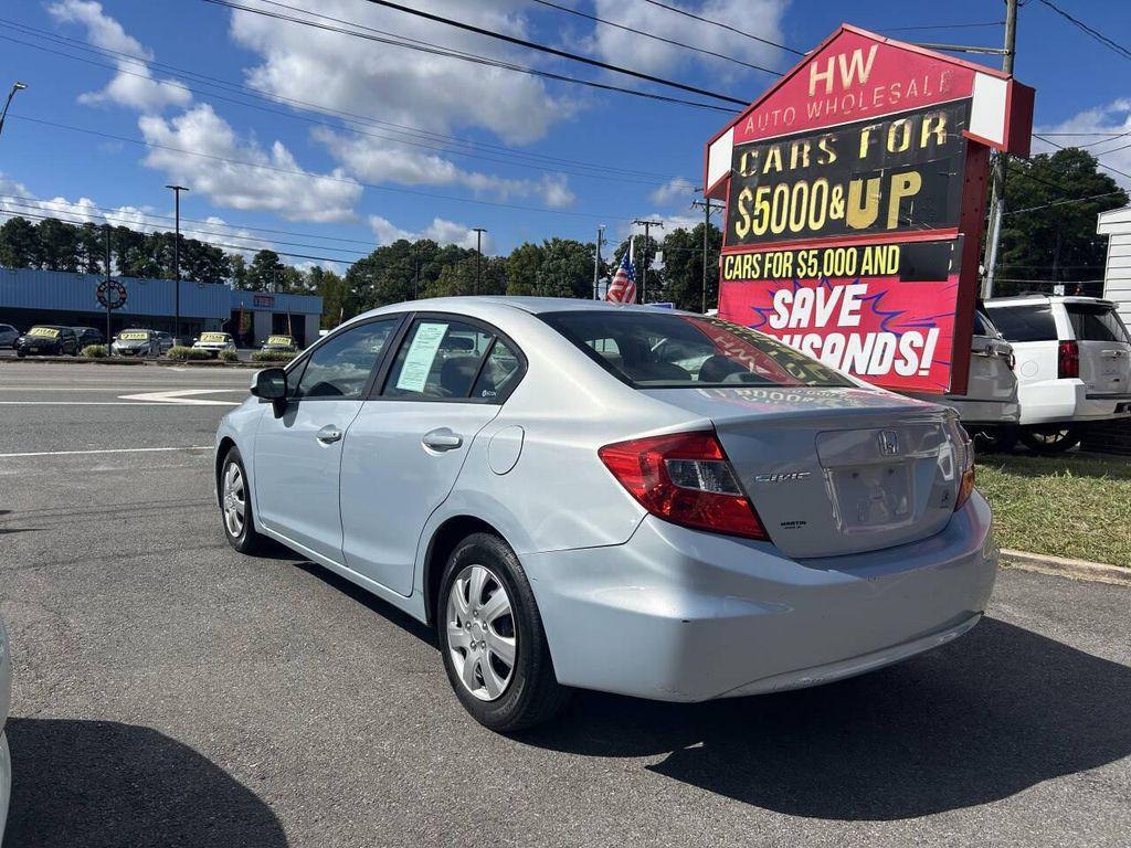 used 2012 Honda Civic car, priced at $7,995