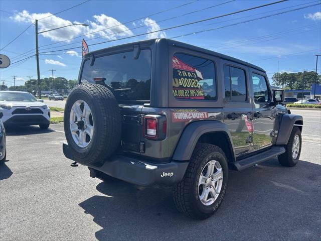 used 2018 Jeep Wrangler Unlimited car, priced at $24,995
